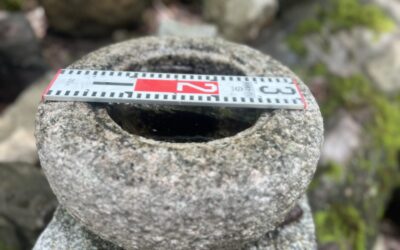 小さな手水鉢