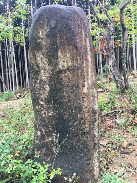 石碑用の立石