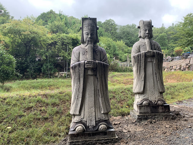 明の十三陵の文官