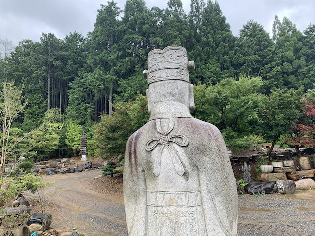 明の十三陵の文官　模写