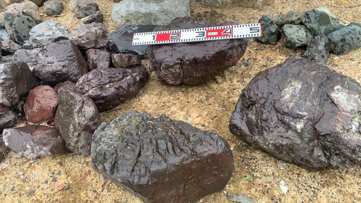 小さな紫貴船石