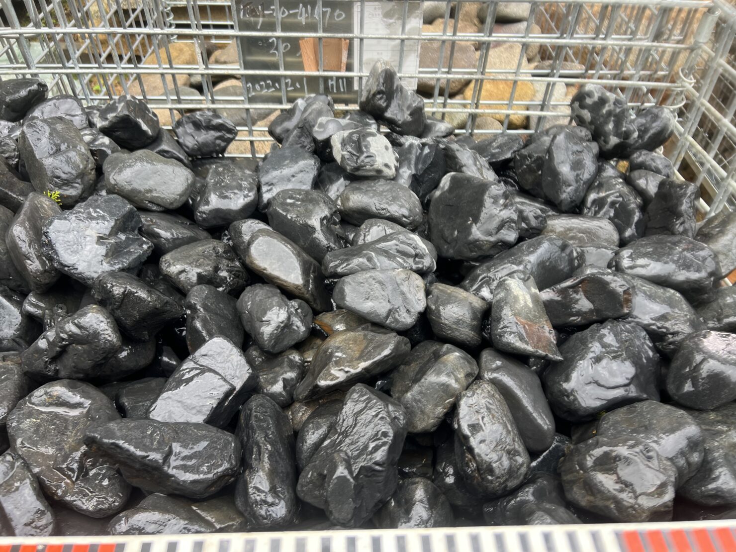 揖斐真黒石 延段用